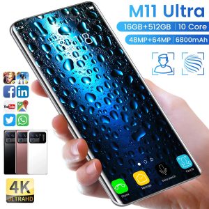 M11 Ultra 7.3 Inch 16GB+512GB 5G Network Fingerprint ID 6800mAh