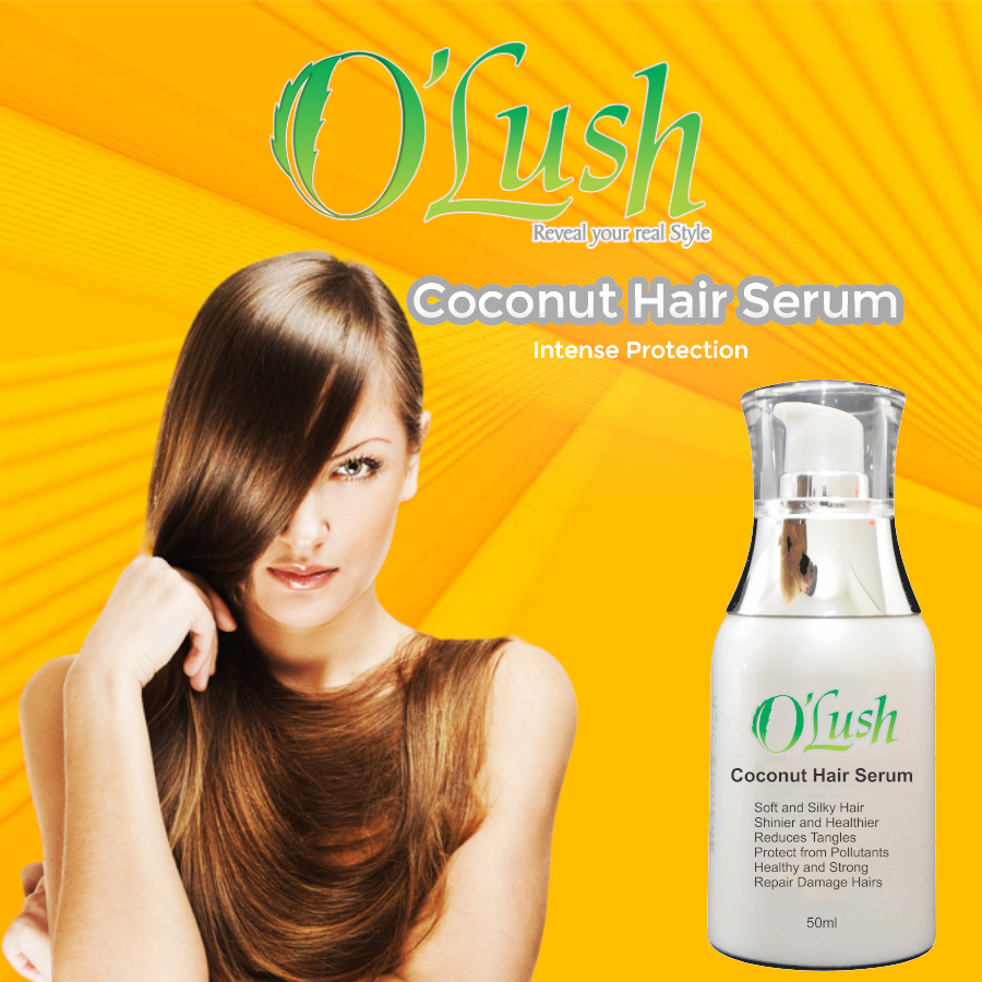 O'Lush Coconut Hair Serum - TheDownliners Store