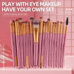 20 PCS Makeup Brush Set