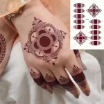 Henna Design Stickers